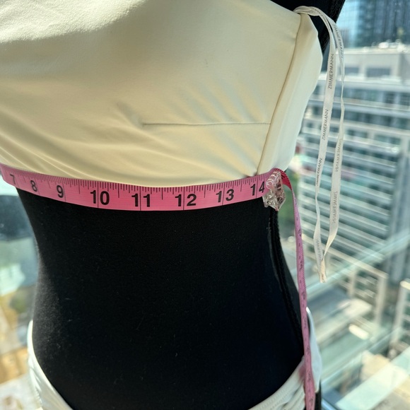 🆕 ZIMMERMANN 🧿 NWOT Riders Knotted One-Shoulder Bikini - Size 2 - US6/8 - Picture 10 of 15